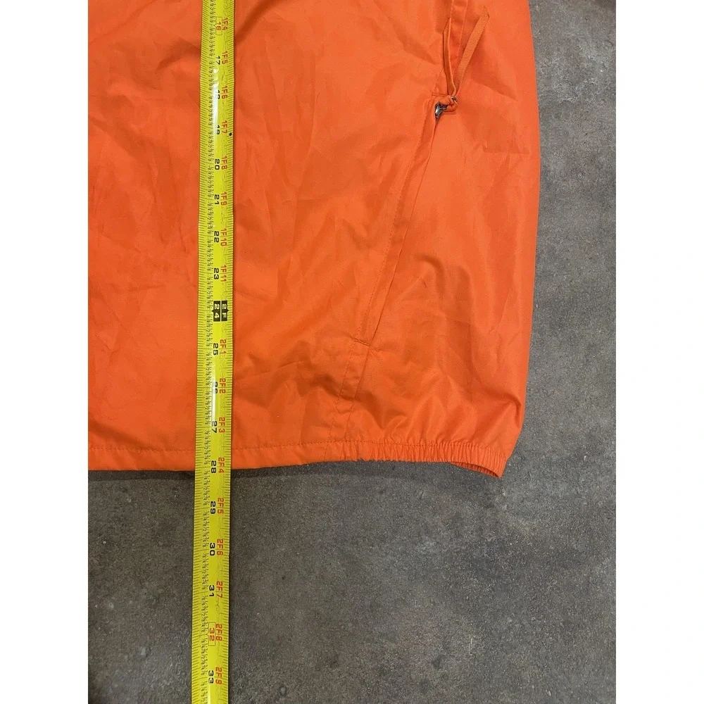 Polo Sport Ralph Lauren Jacket Mens XL‎ Orange Windbreaker Full Zip Lightweight